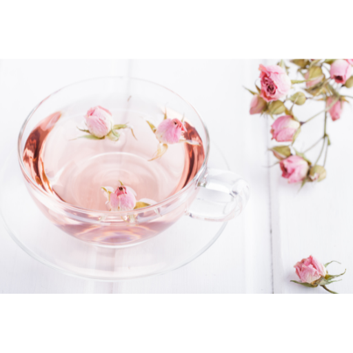 Rosenblüten Tee