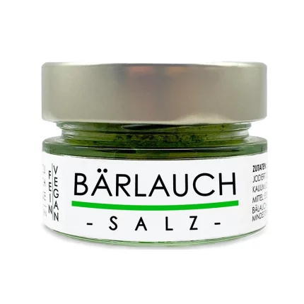 Bärlauchsalz - wilder Knoblauch mit feinen Salzkristallen | Gewürze & Feinkost Hinkelmann