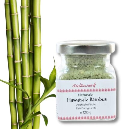 Hawaisalz grün - mit Bambusextrakt| Gewürze & Feinkost Hinkelmann