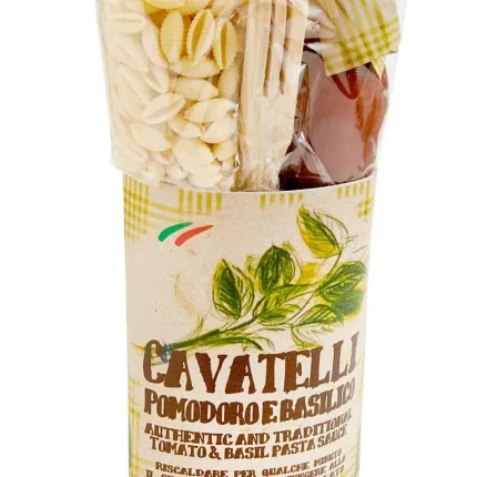 Cavatelli with Tomato & Basil - Pasta Kit mit Tomatensoße | Gewürze & Feinkost Hinkelmann