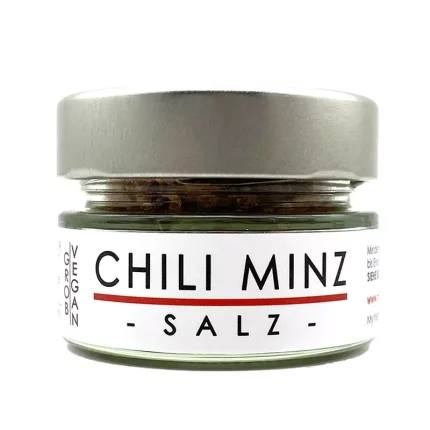 Chili Minz Salz - Salzmischung mit frischer Minze | Gewürze & Feinkost Hinkelmann