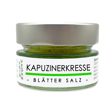 Kapuzinerkresse Blättersalz - Salzmischung | Gewürze & Feinkost Hinkelmann