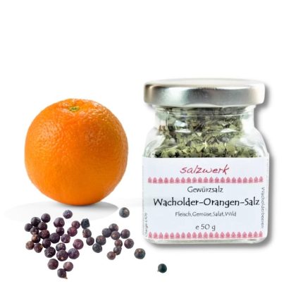 Wacholder Orangen Salz - für Fleisch | Gewürze & Feinkost Hinkelmann